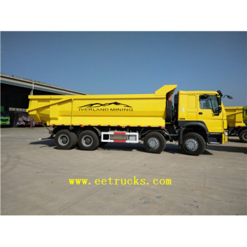 HOWO 12 Wheeler Sand Tipper Camiones