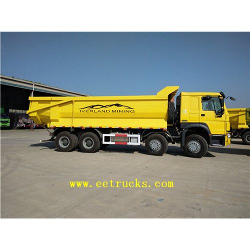 HOWO 12 Wheeler Sand Tipper Trucks