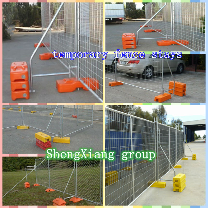 Galvanized temporary fence or movable fence (best price) Factory verifid by ISO and TUV Rheinland