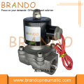 Válvula solenoide eléctrica de acero inoxidable de 3/4 &quot;serie 2S