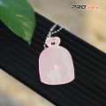 Reflective Safety Birdcage Shape PVC Keychain Kids Pendant