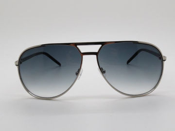 Gunmetal Metal Frame Grey Gradient Crystal Lens Dior0139s 84jpt Brand Name Sun Glasses