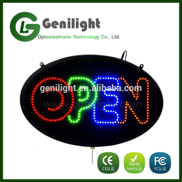 12V Oval Shape LED OPEN Sign High Brightness LED OPEN Sign