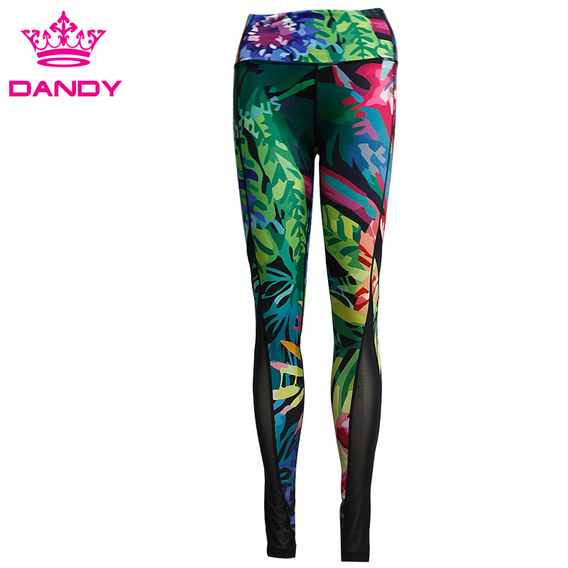 Pantaloni de antrenament Yoga pentru sublimare Dye