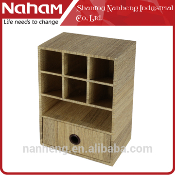 NAHAM 2016 Home & Office Wood Paper Desktop Drawer Organizer