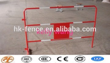 powder coated welded crowd control barrier