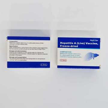 Freeze-Dried Hepatitis A Vaccine in Powder Form