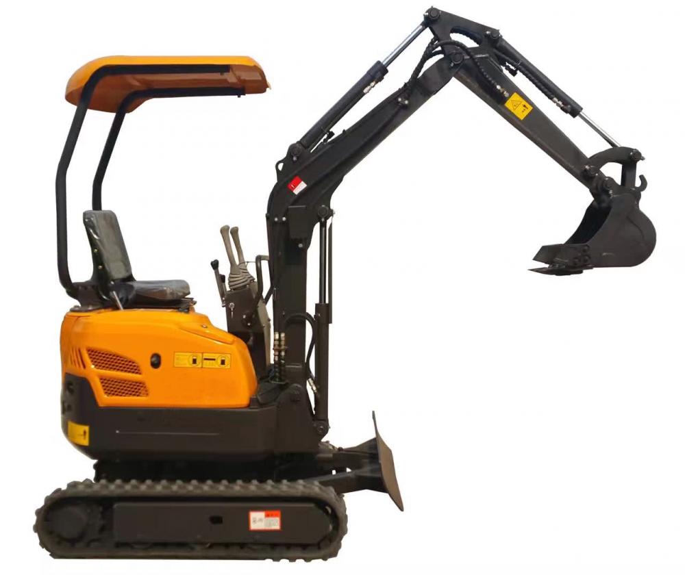 new 1.5 ton mini backhoe crawler excavator price