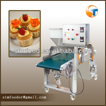 Auto egg cake filling machine