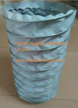 Grey High temperature resistant flexible duct