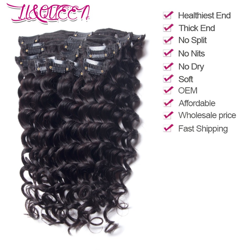 Online Shopping India One Piece Clip In Human Hair Extensions For Black Women