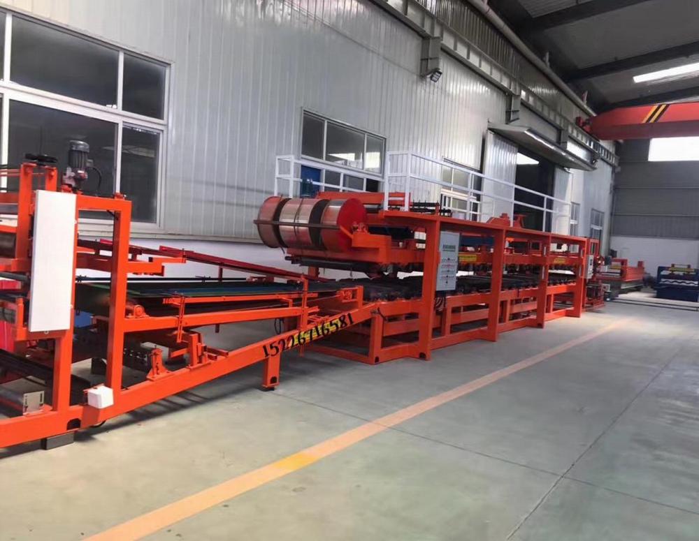 Color Steel Sheet sandwich panel manufacturing line