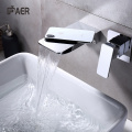Wall Mounted Chrome Finish Single Lever Mixer Tap