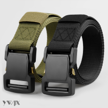 Men's Simple Casual Nylon Tactical Woven Belt