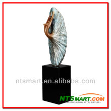 Casting bronze girl dancer statue