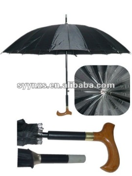 walking stick handle automatic rain umbrella