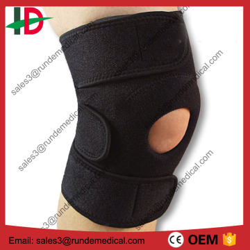 Knee Supporter with Bilateral Hinges (Black)