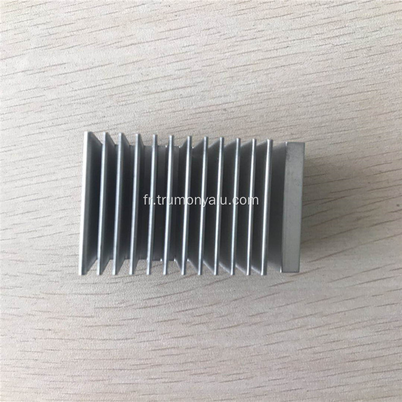 Extrusion de la nervure rayonnante en aluminium du dissipateur thermique