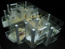 Internal Layout Scale Model for Real Eatate