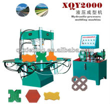 Concrete cell blocks brick making machine