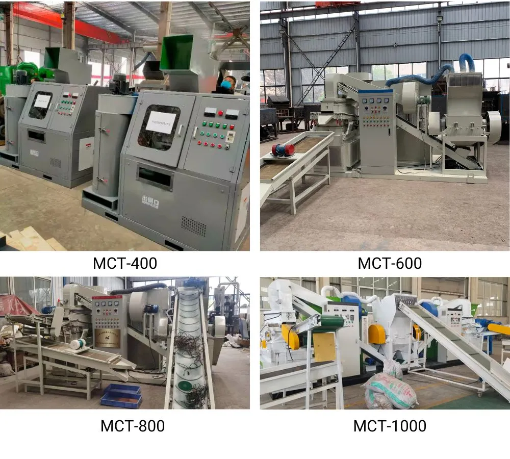 Automatic Cable Stripping Machine Scrap Copper Wire Recycling Sorting Machine