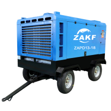 Diesel Driven 110KW Portable Industrial Air Compressor for Energy Development