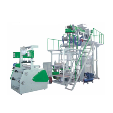 Plastic PP Film Blowing Machine - 40kg/hr Extrusion Blown Film Maker