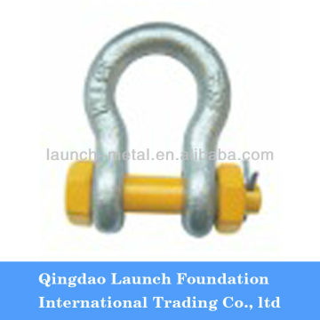 bolt type anchor shackle