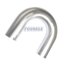 Aluminum U Shape Turbocharger Intercooler Tube 180 Degree Elbow Pipe Bend