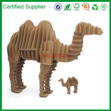 holiday decoration on sale cardboard 3d puzzle animal
