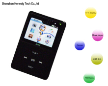 MP4 player with camera and FM