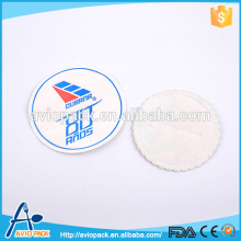 China supplier inflight printed adiabatic round absorbent coaster