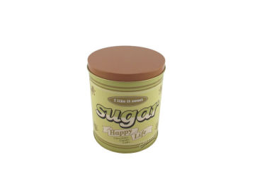 sugar storage tin, sugar container, sugar canister