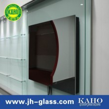 lighted bathroom mirror