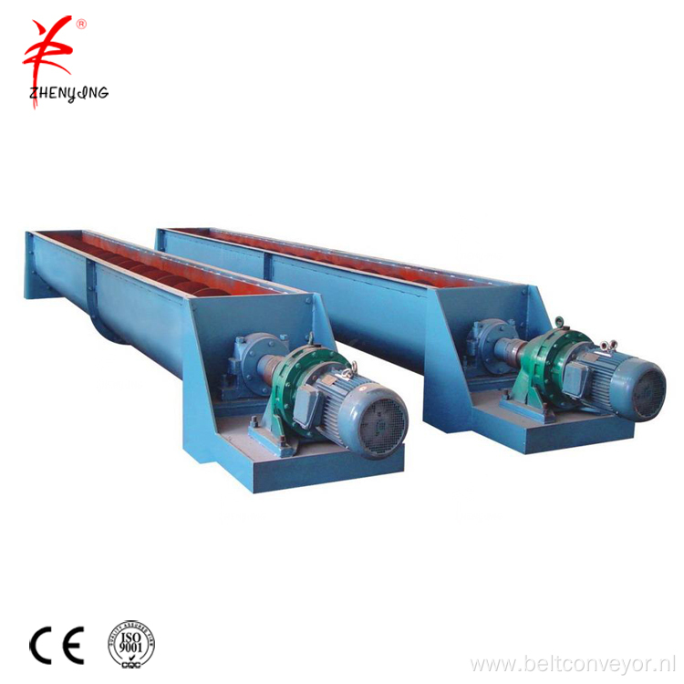 Shaftless sand screw conveyor machine