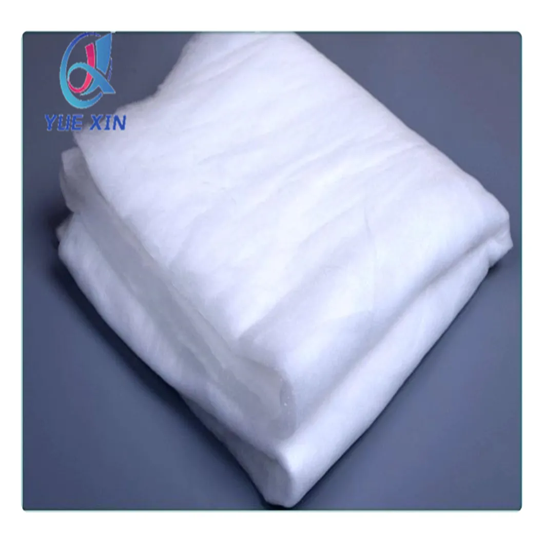 High Clo Value Polyester Wadding for Garments and Quilt