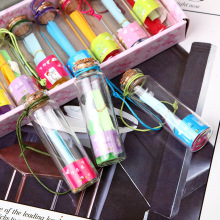 Love Letter in a Glass Bottle with Paper Crane Gift