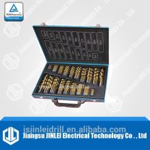 Hot Sale 170 pcs Metal Box Packing Titanium Coated Drill Bits Set