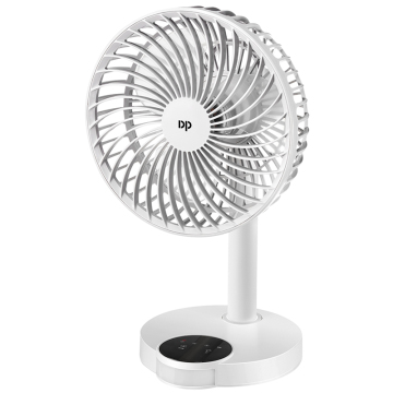 Silent Portable Rotate Desktop Standing USB Rechargeable Fan