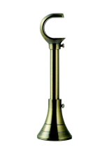 Single Rod Wall Support Curtain Rods