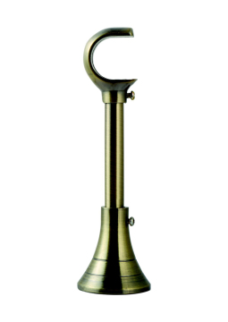 Single Rod Wall Support Curtain Rods