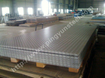 409L stainless checked steel plate
