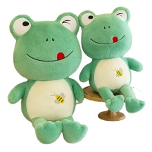 Personalized Soft Frog Plush Toy for Kids