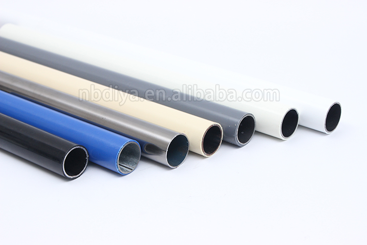 Outer diameter 28mm lean pipe Industrial equipment materials colour steel lean pipe for ESD workbench