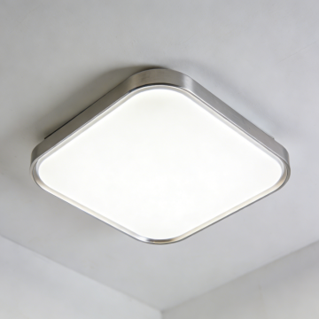 Smooth edge ceiling light LED