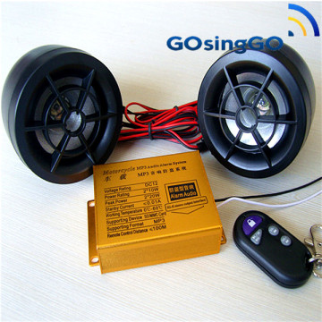 anti theft alarm system mp3 motor