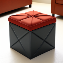 B2 Bailey Folding Ottomans Storage Bench Bed 1227