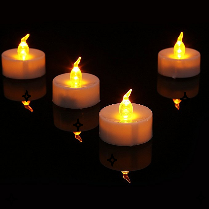 Flameless LED Tealight Candles 