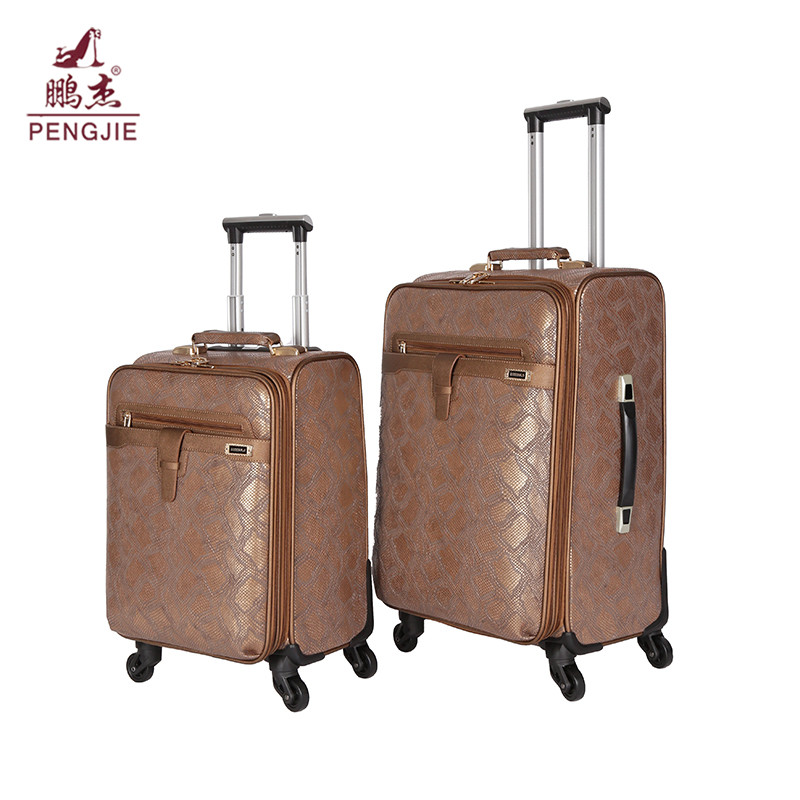 PU luggage bags