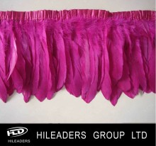 Wholesale 6 Inch Hot Pink Goose Feather Trimming